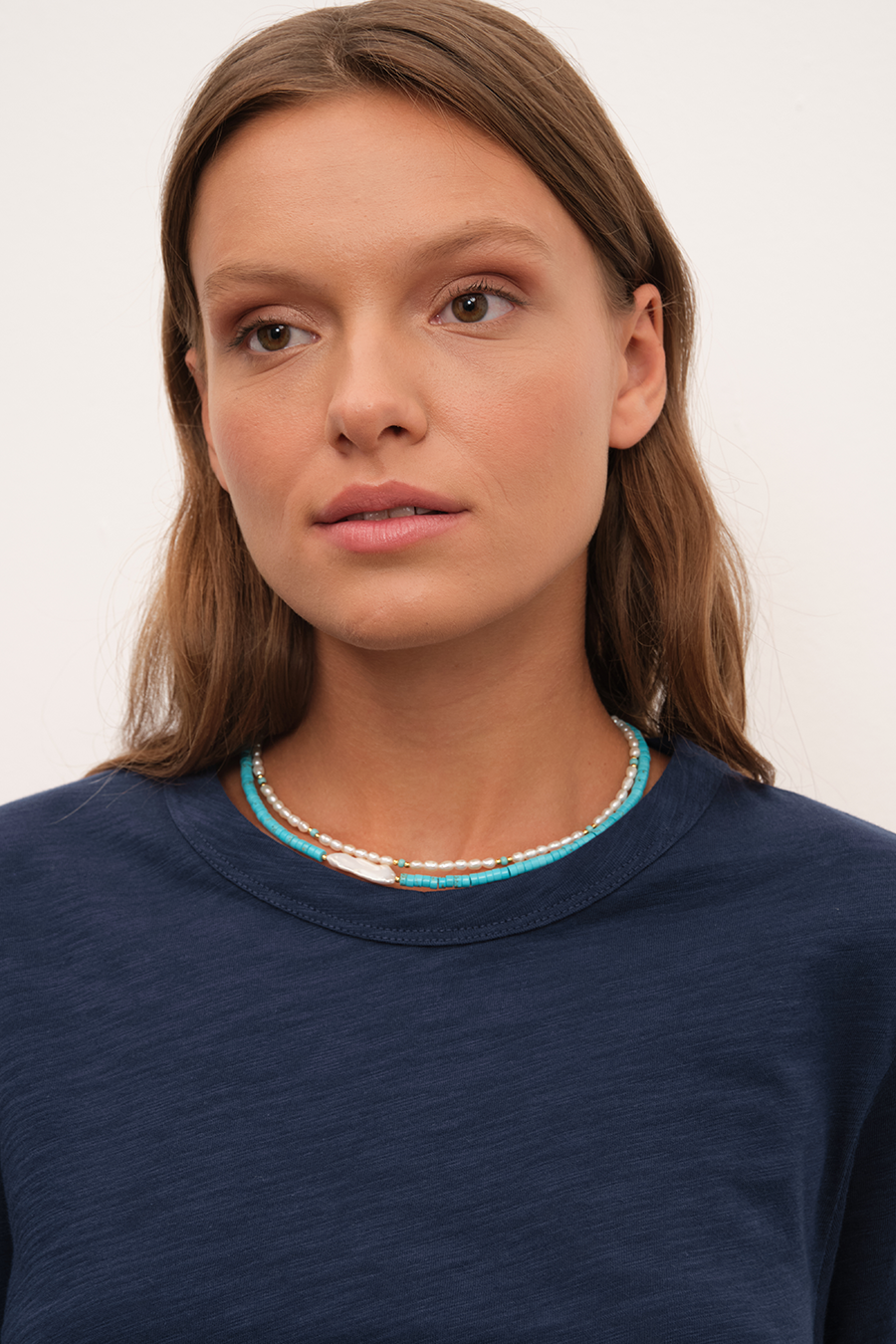 Mini İnci Choker Kolye