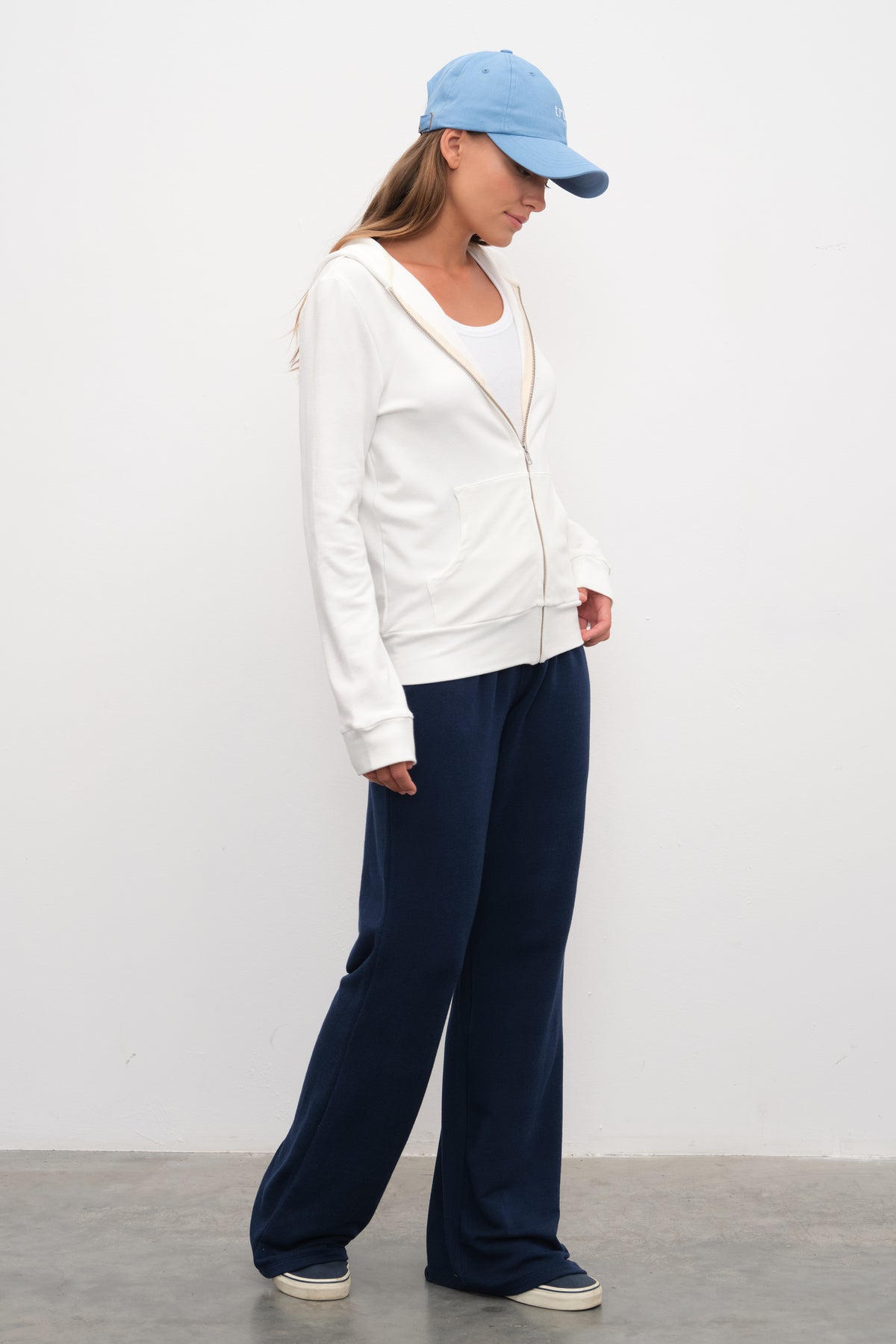 FeatherSoft Fermuarlı Lightweight Unisex Hoodie
