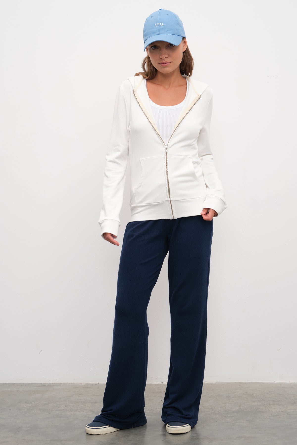 FeatherSoft Fermuarlı Lightweight Unisex Hoodie