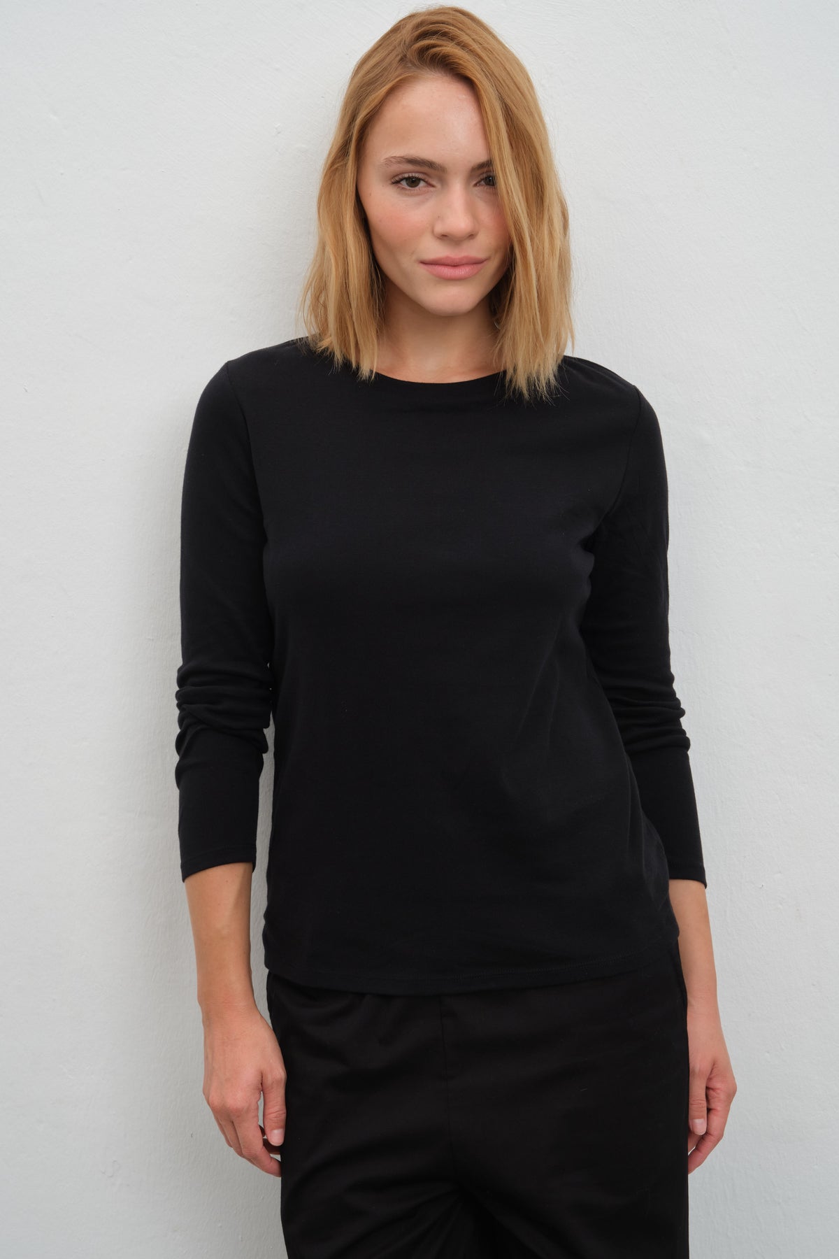 Everyday Cotton Uzun Kollu T-shirt