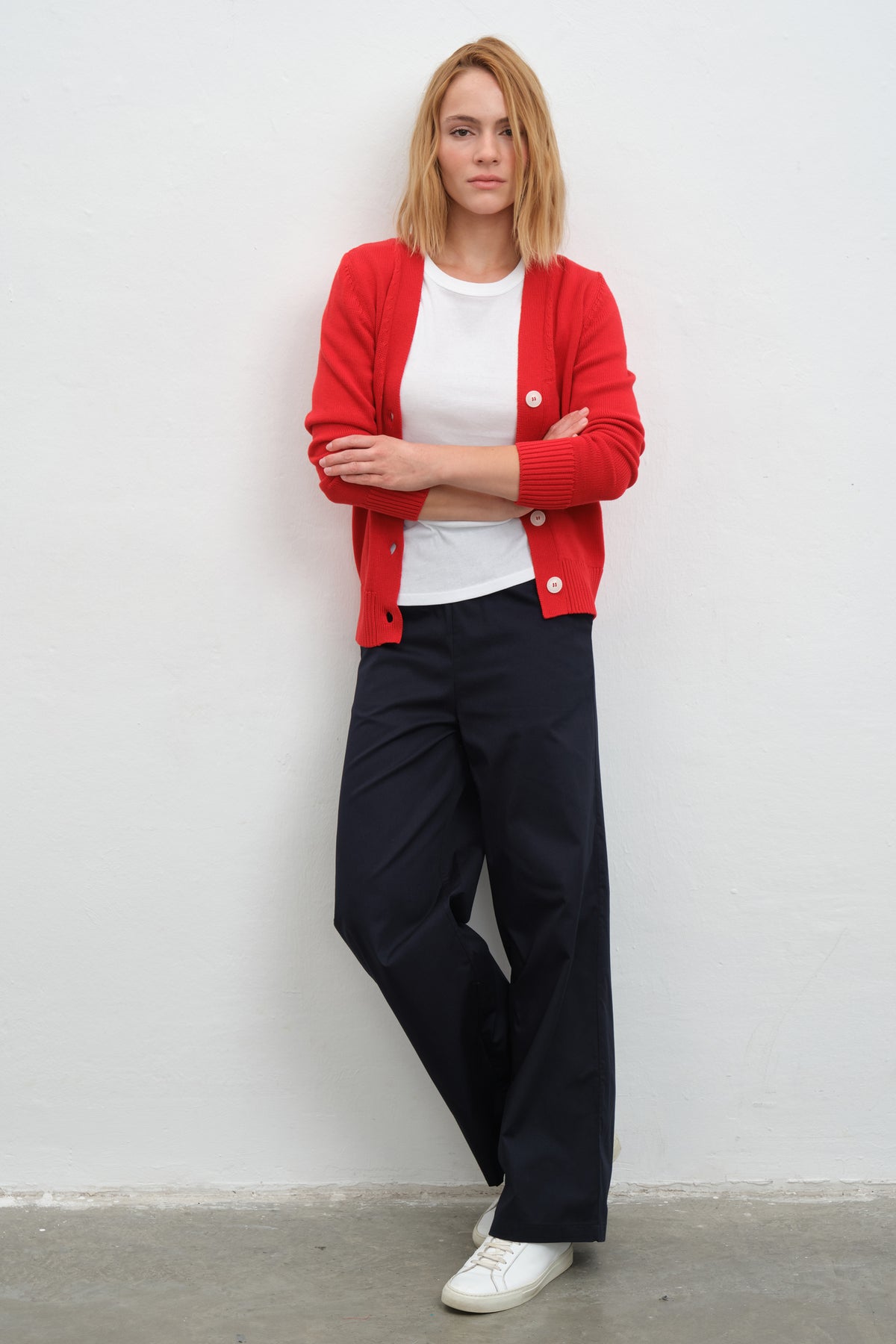 Pull-On Cotton Gabardin Pantolon