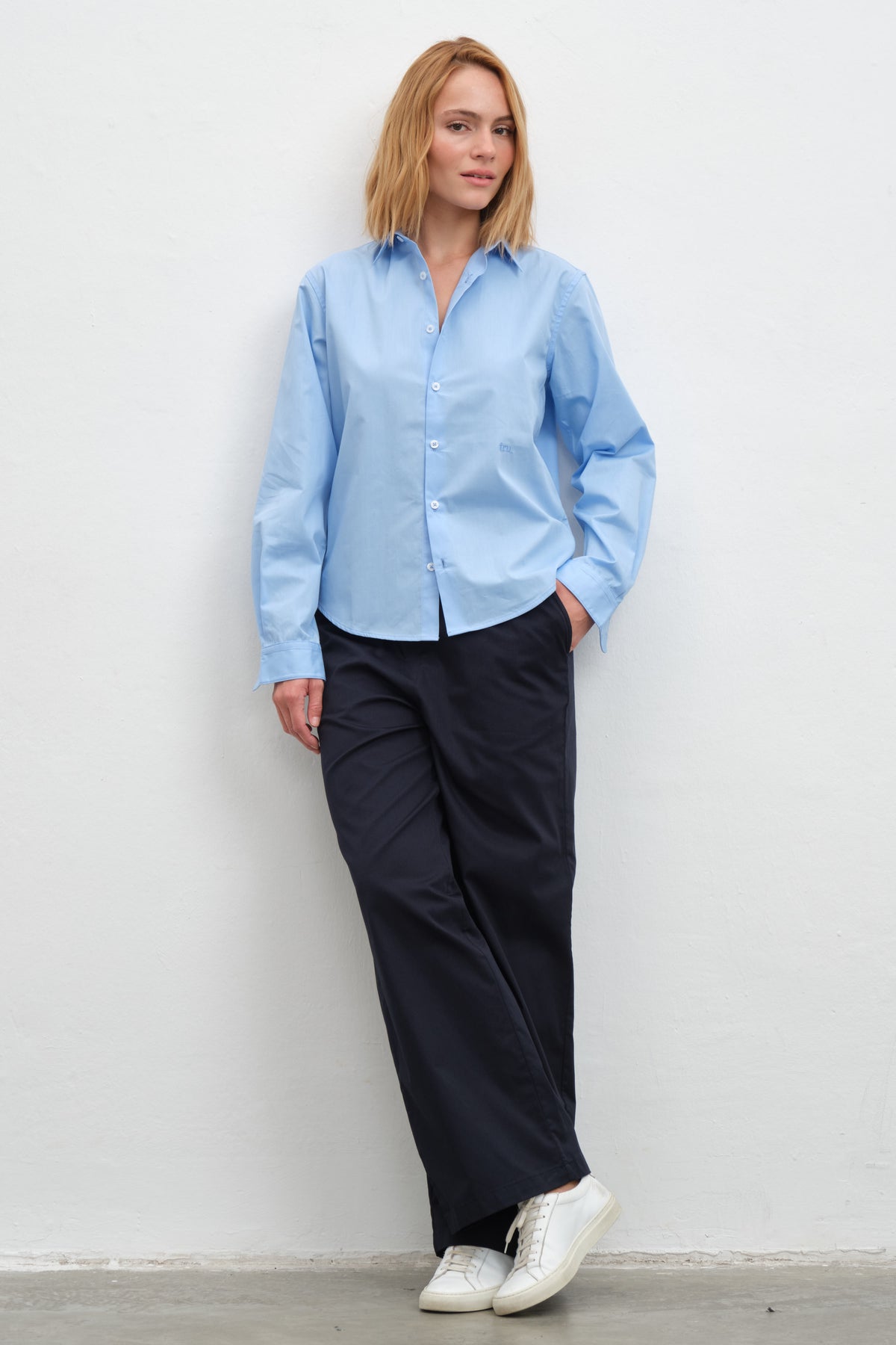Pull-On Cotton Gabardin Pantolon
