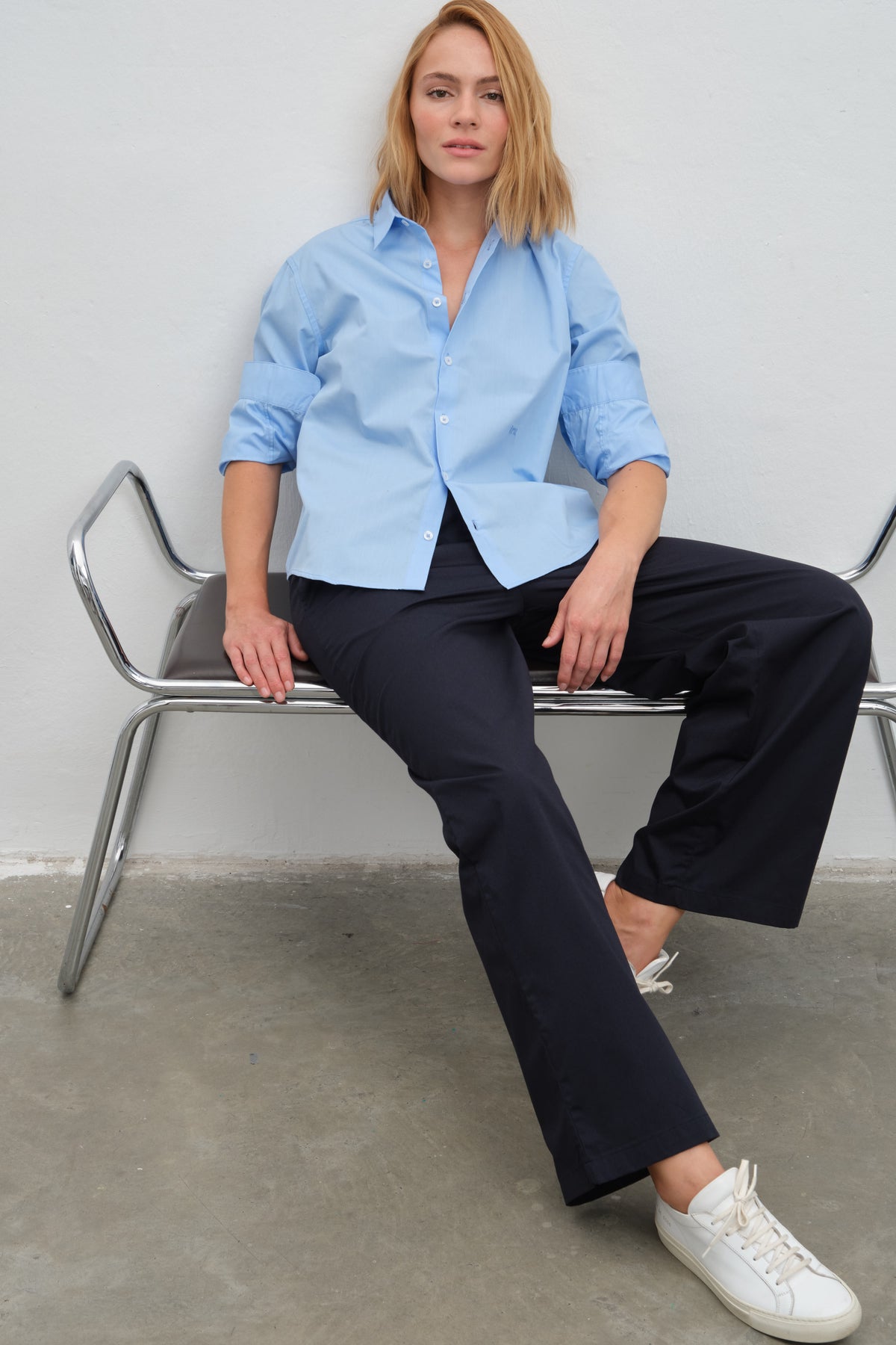 Pull-On Cotton Gabardin Pantolon