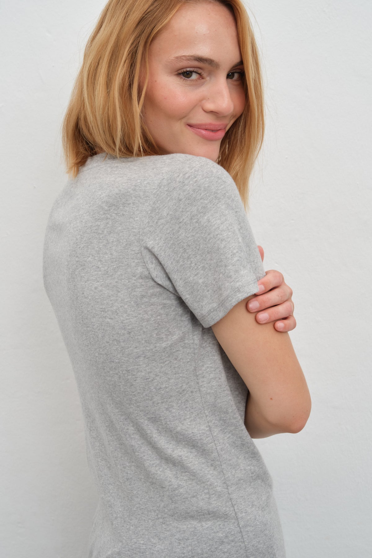 Everyday Cotton V Yakalı Fitted T-shirt