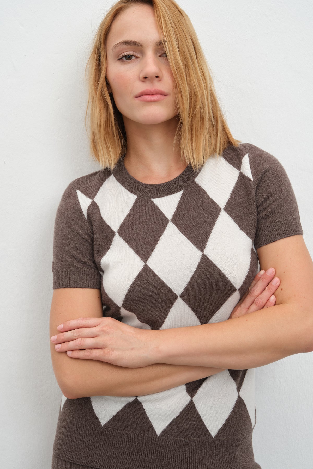 Diamond Merino Triko T-shirt