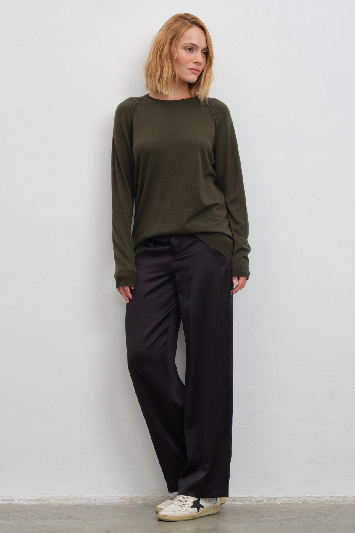 Reglan Kollu Lightweight Cashmere Merino Unisex Triko