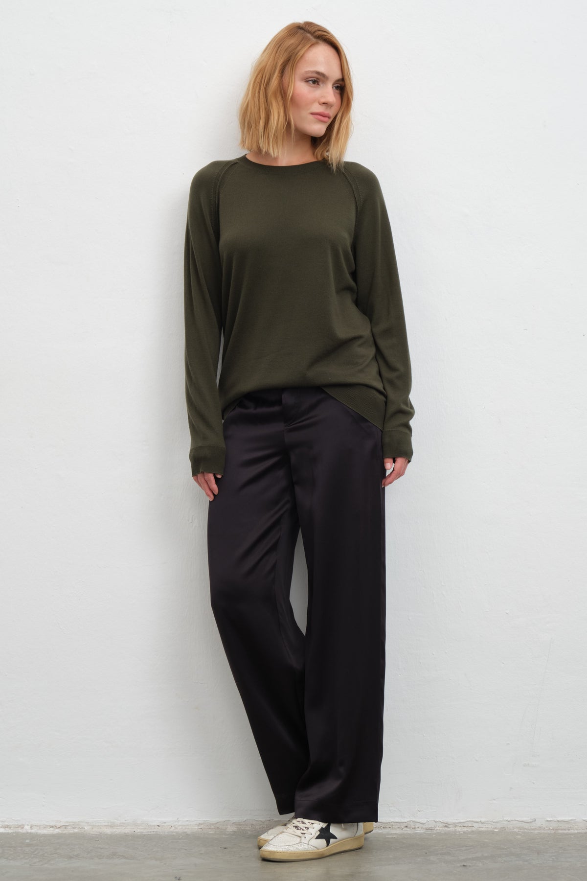 Reglan Kollu Lightweight Cashmere Merino Unisex Triko