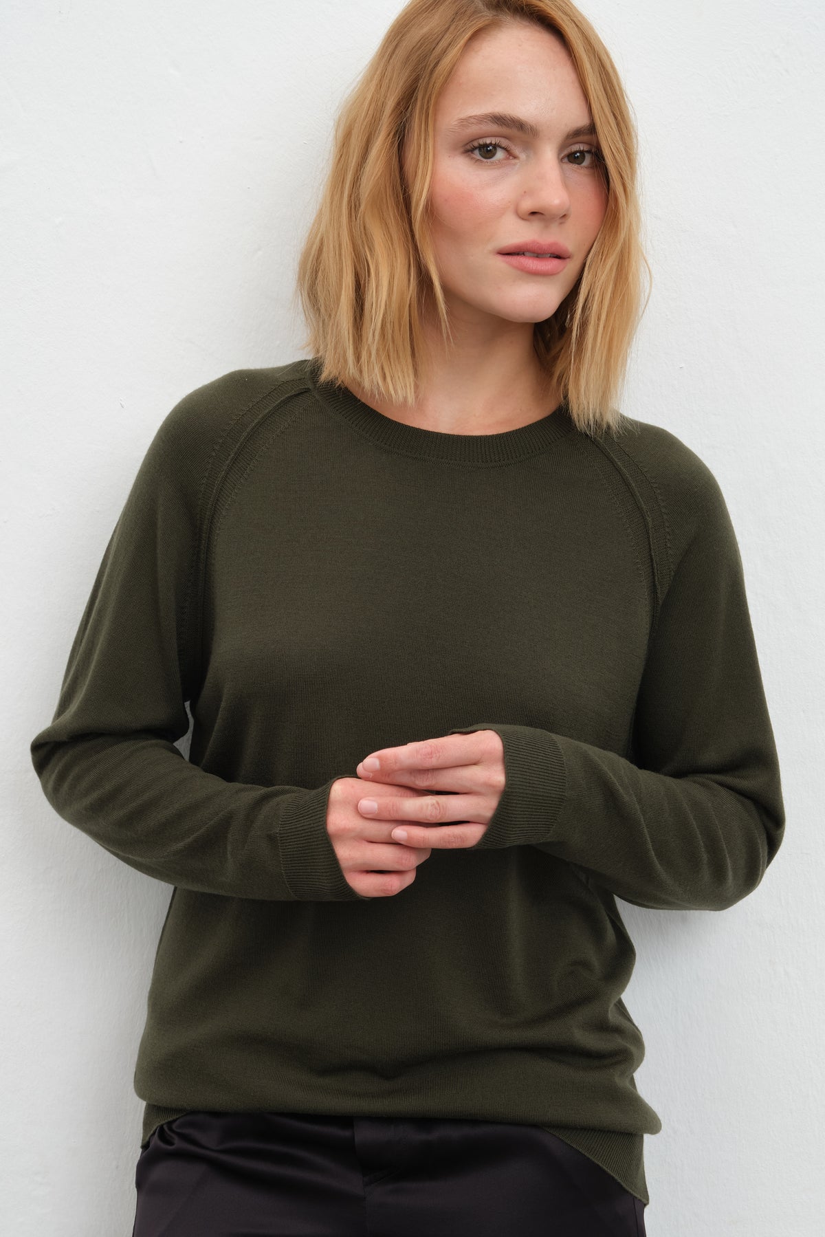 Reglan Kollu Lightweight Cashmere Merino Unisex Triko