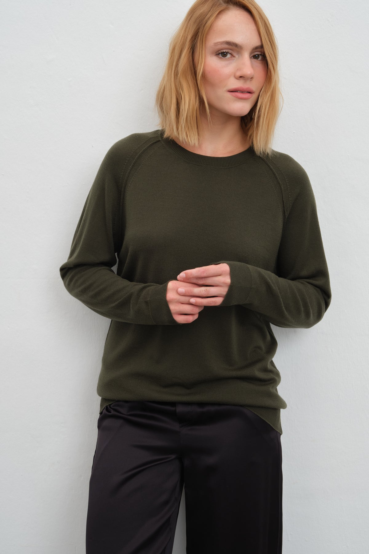 Reglan Kollu Lightweight Cashmere Merino Unisex Triko