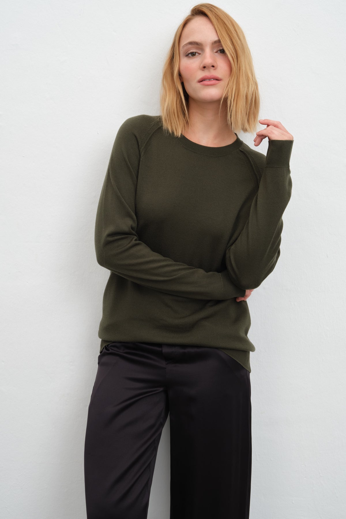 Reglan Kollu Lightweight Cashmere Merino Unisex Triko