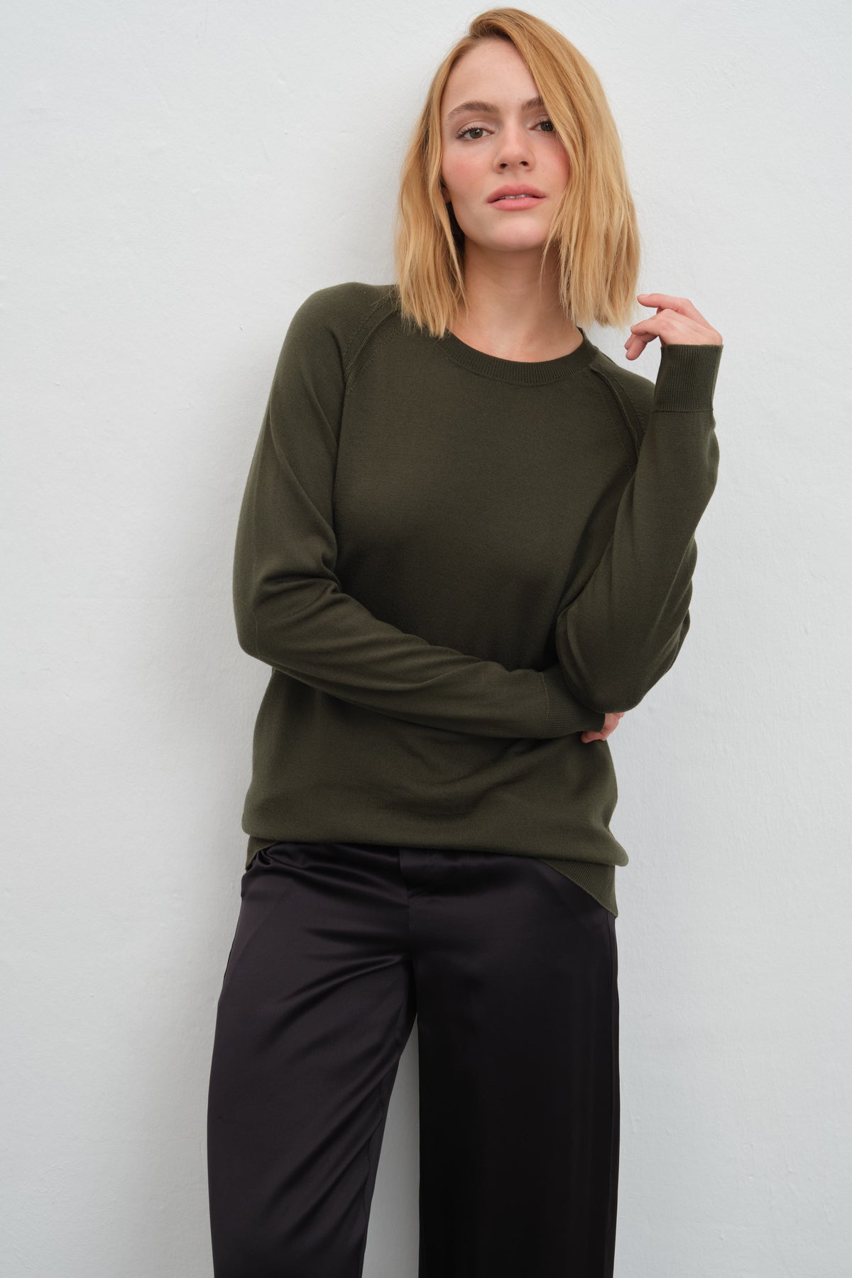 Reglan Kollu Lightweight Cashmere Merino Unisex Triko