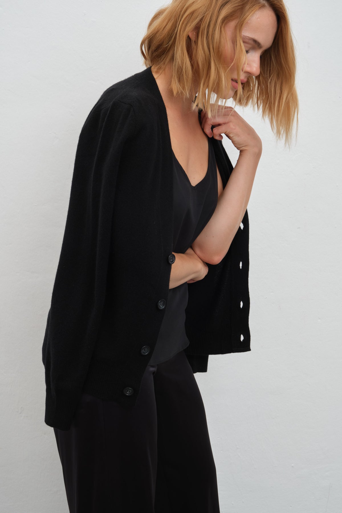 Unisex Cashmere Merino Hırka