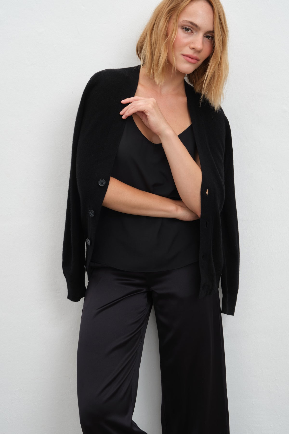 Unisex Cashmere Merino Hırka