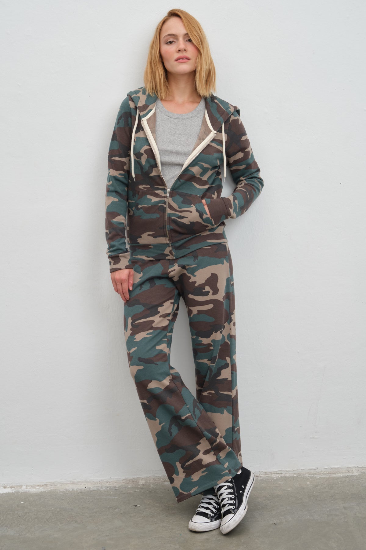 SuperSoft Modal Fleece Bol Paçalı Eşofman Altı
