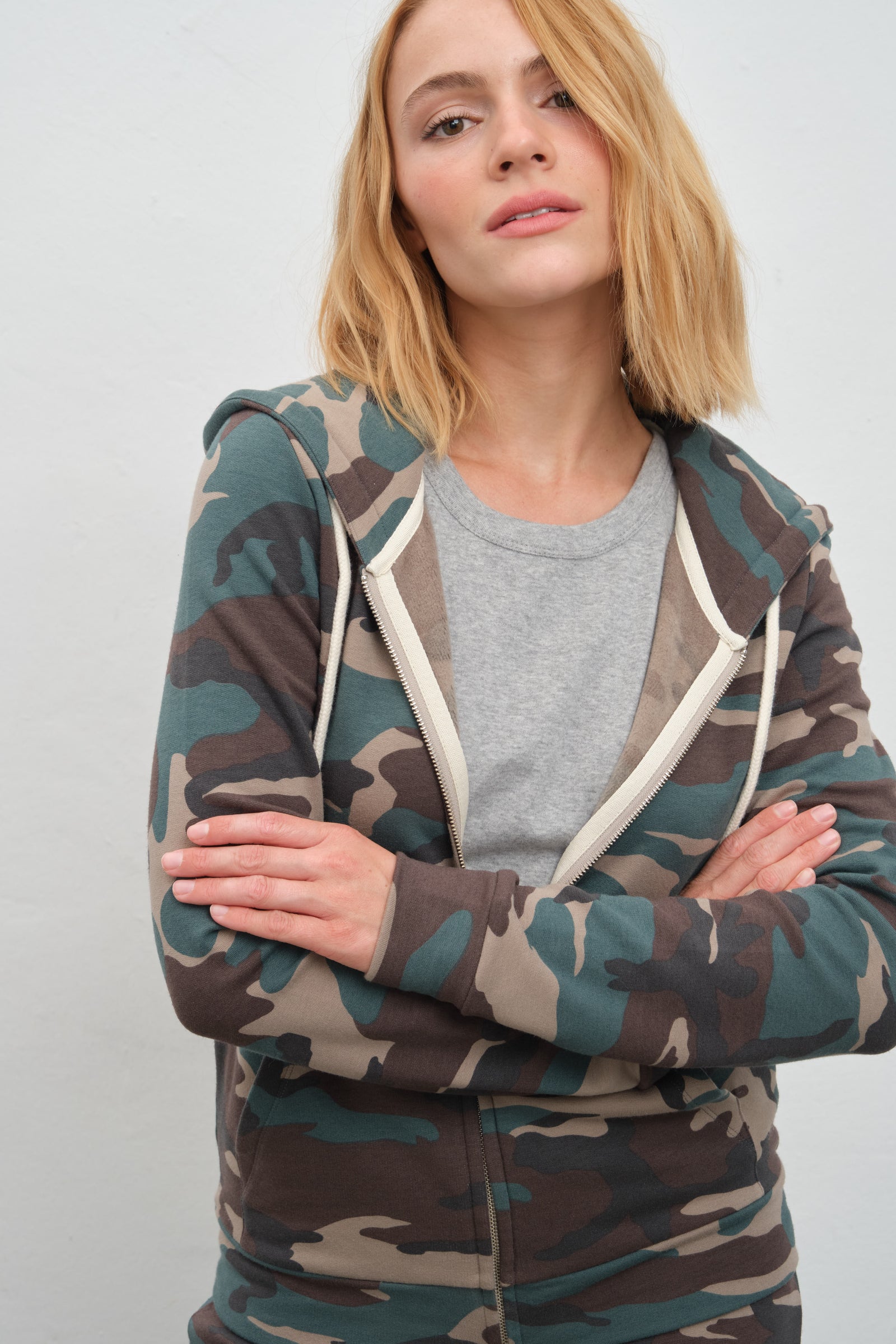 SuperSoft Modal Fleece Fermuarlı Unisex Hoodie
