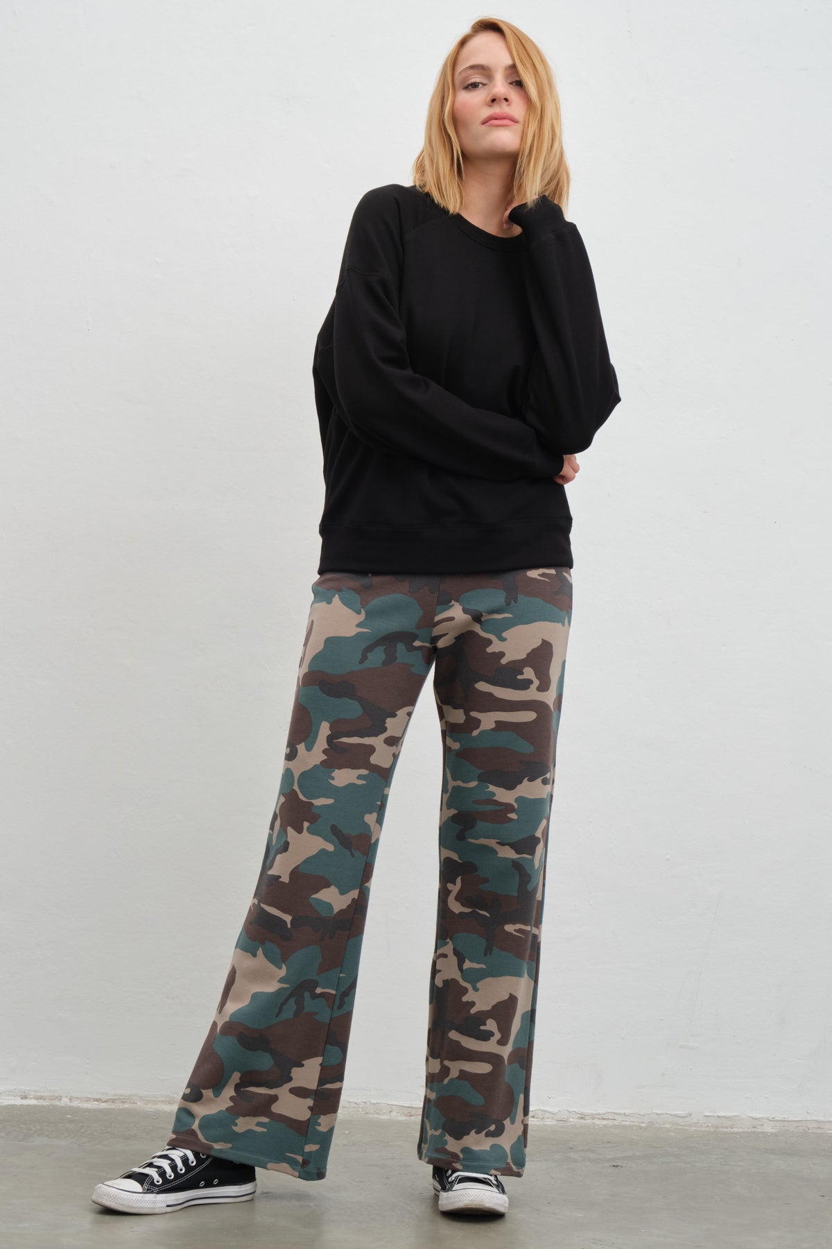 SuperSoft Modal Fleece Bol Paçalı Eşofman Altı
