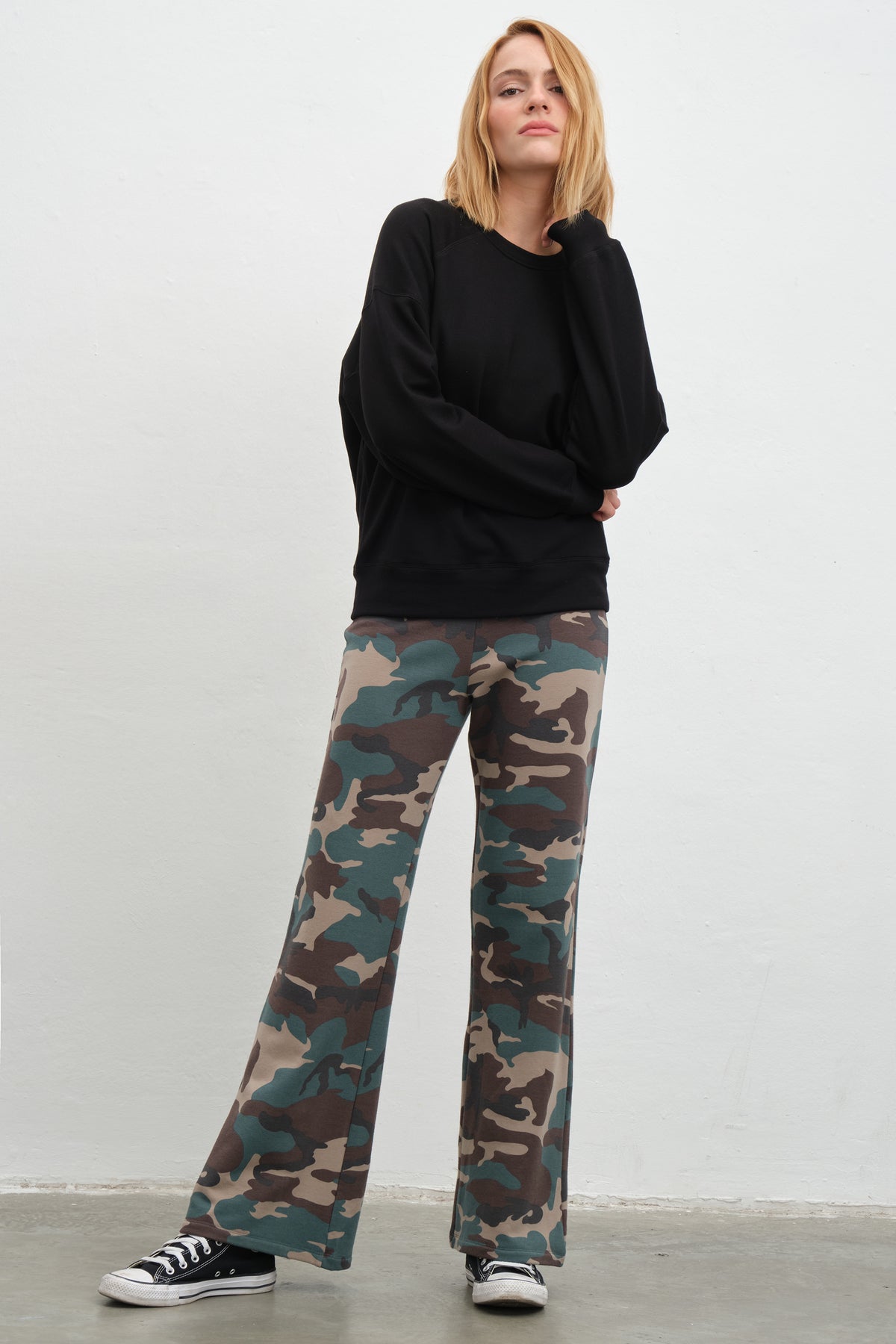 SuperSoft Modal Fleece Bol Paçalı Eşofman Altı