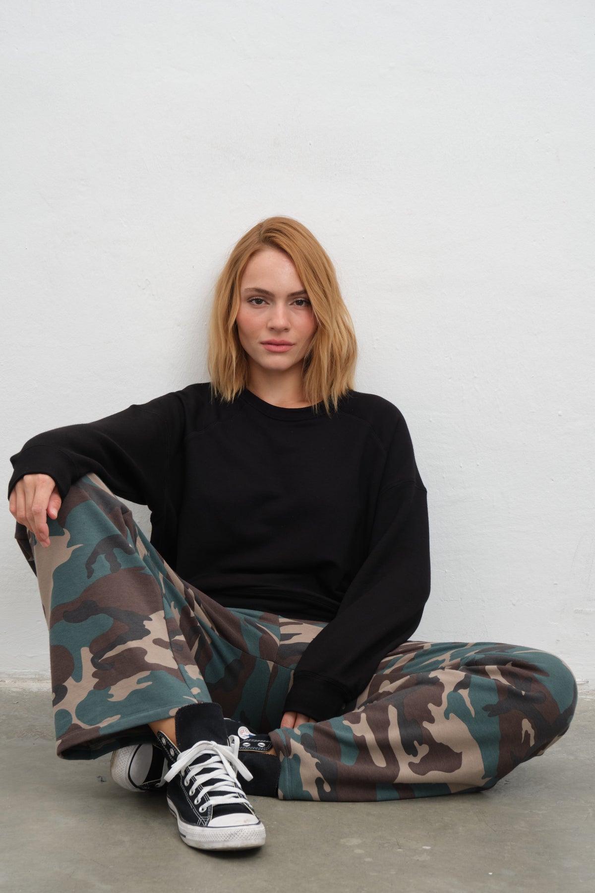 SuperSoft Modal Fleece Bol Paçalı Eşofman Altı
