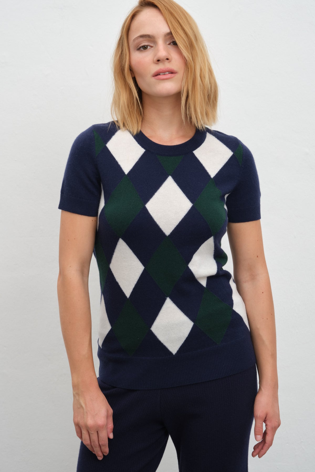 Diamond Merino Triko T-shirt