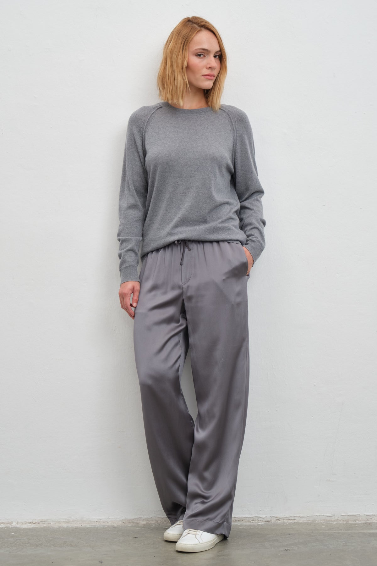 Reglan Kollu Lightweight Cashmere Merino Unisex Triko