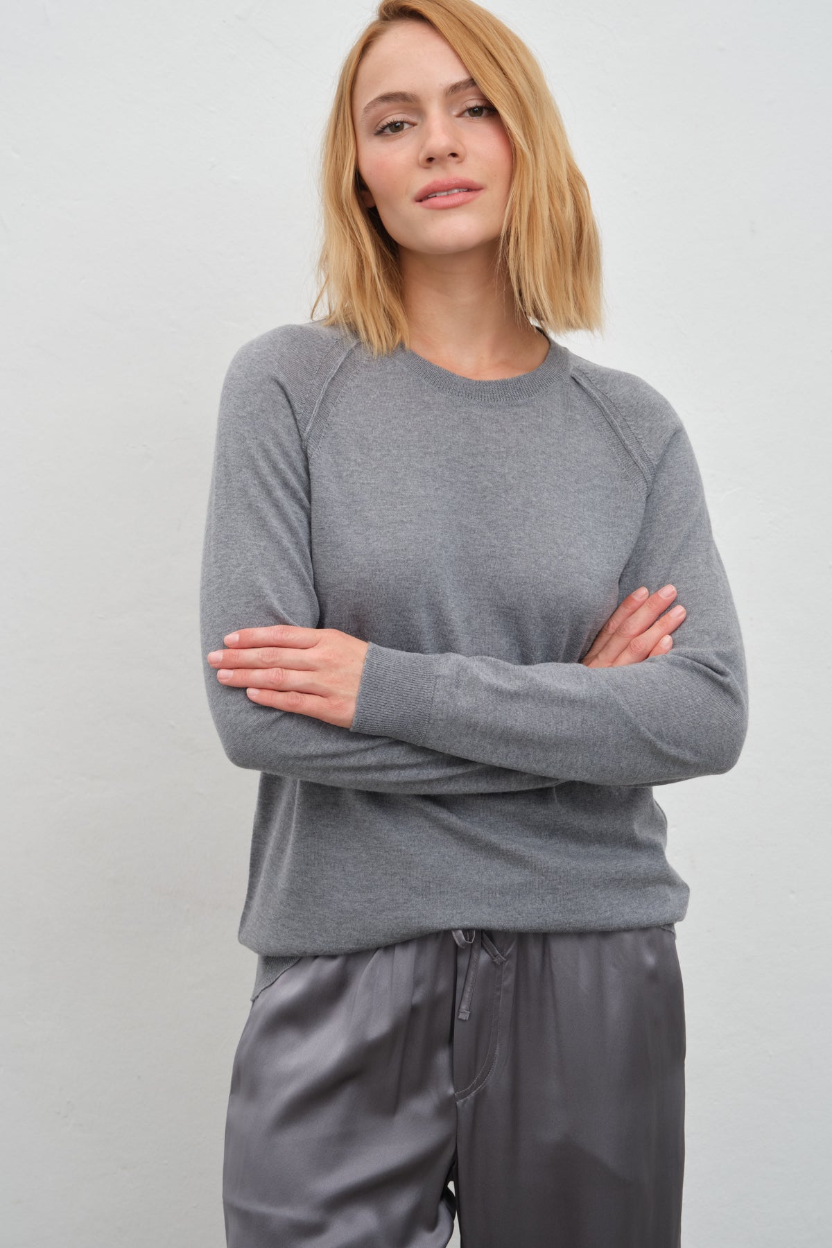 Reglan Kollu Lightweight Cashmere Merino Unisex Triko