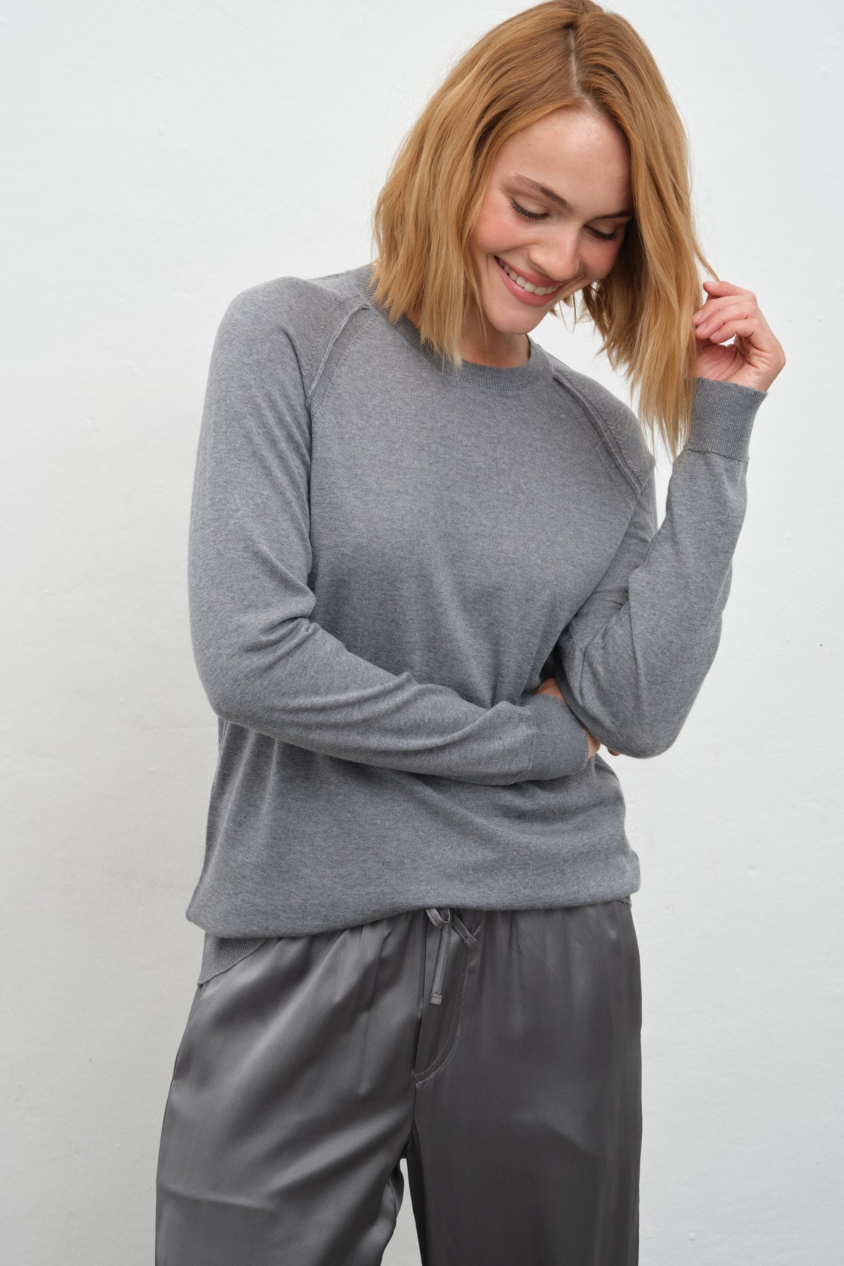 Reglan Kollu Lightweight Cashmere Merino Unisex Triko