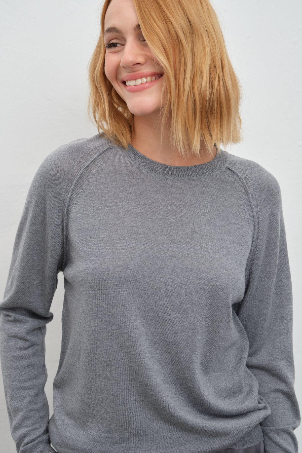 Reglan Kollu Lightweight Cashmere Merino Unisex Triko