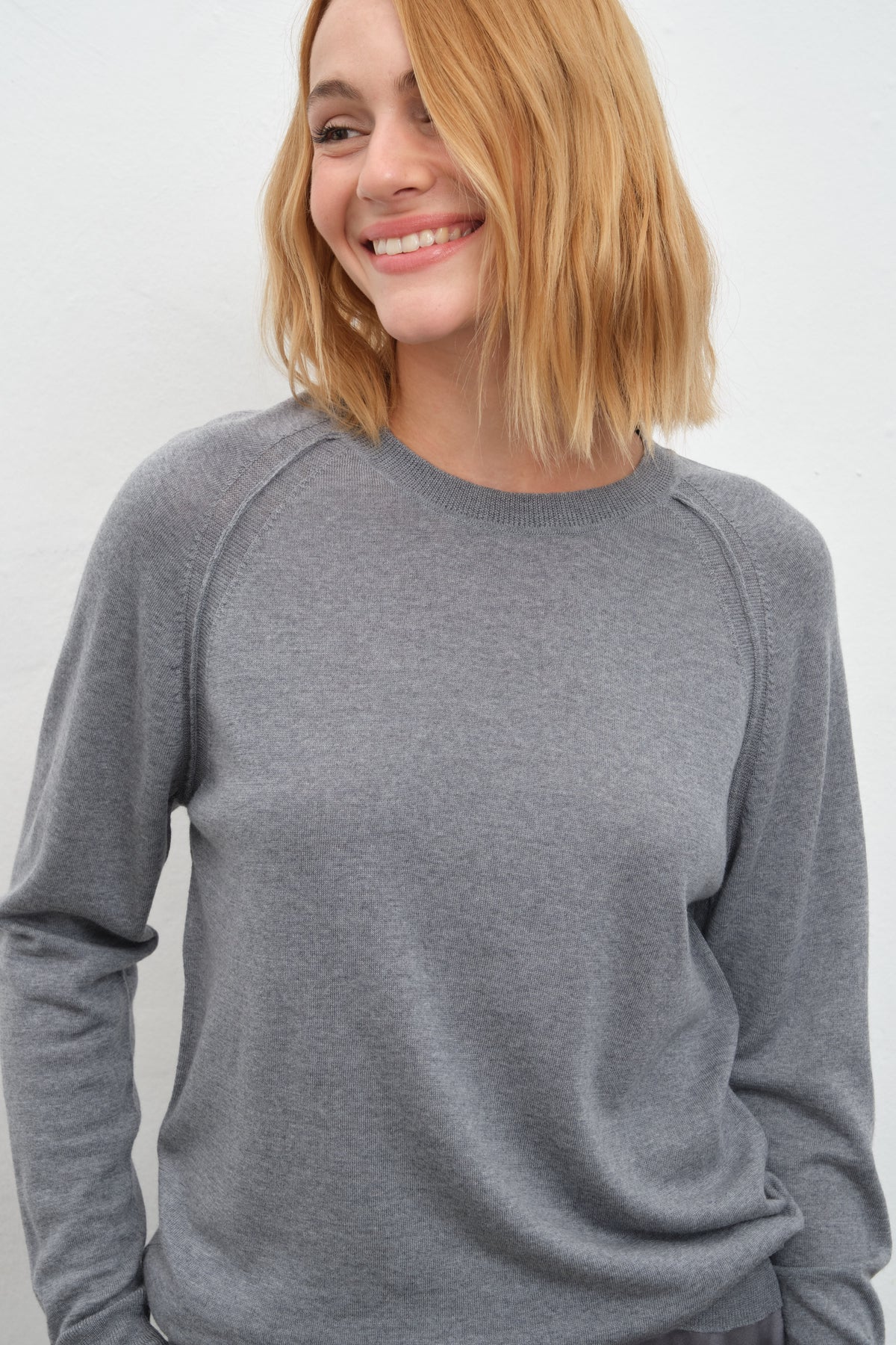 Reglan Kollu Lightweight Cashmere Merino Unisex Triko