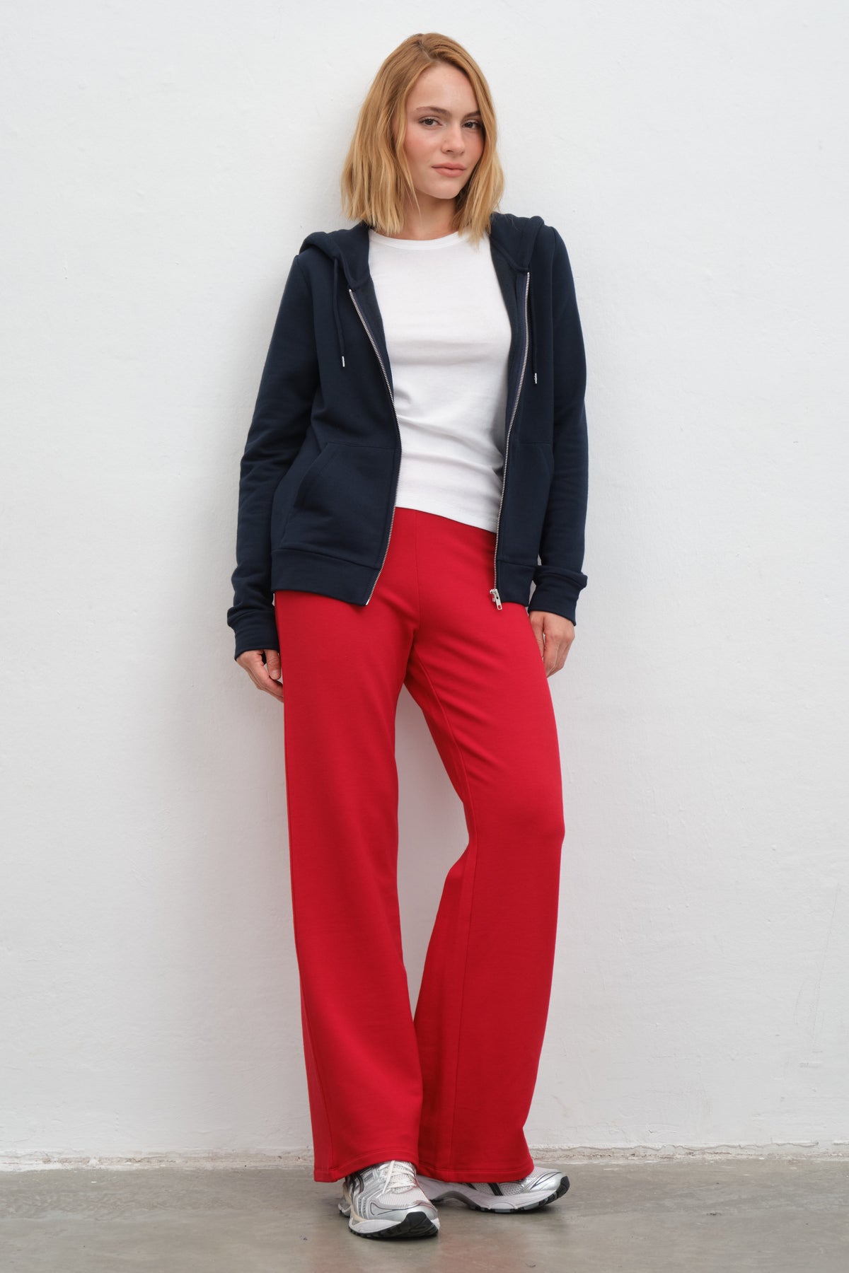 SuperSoft Modal Fleece Bol Paçalı Eşofman Altı