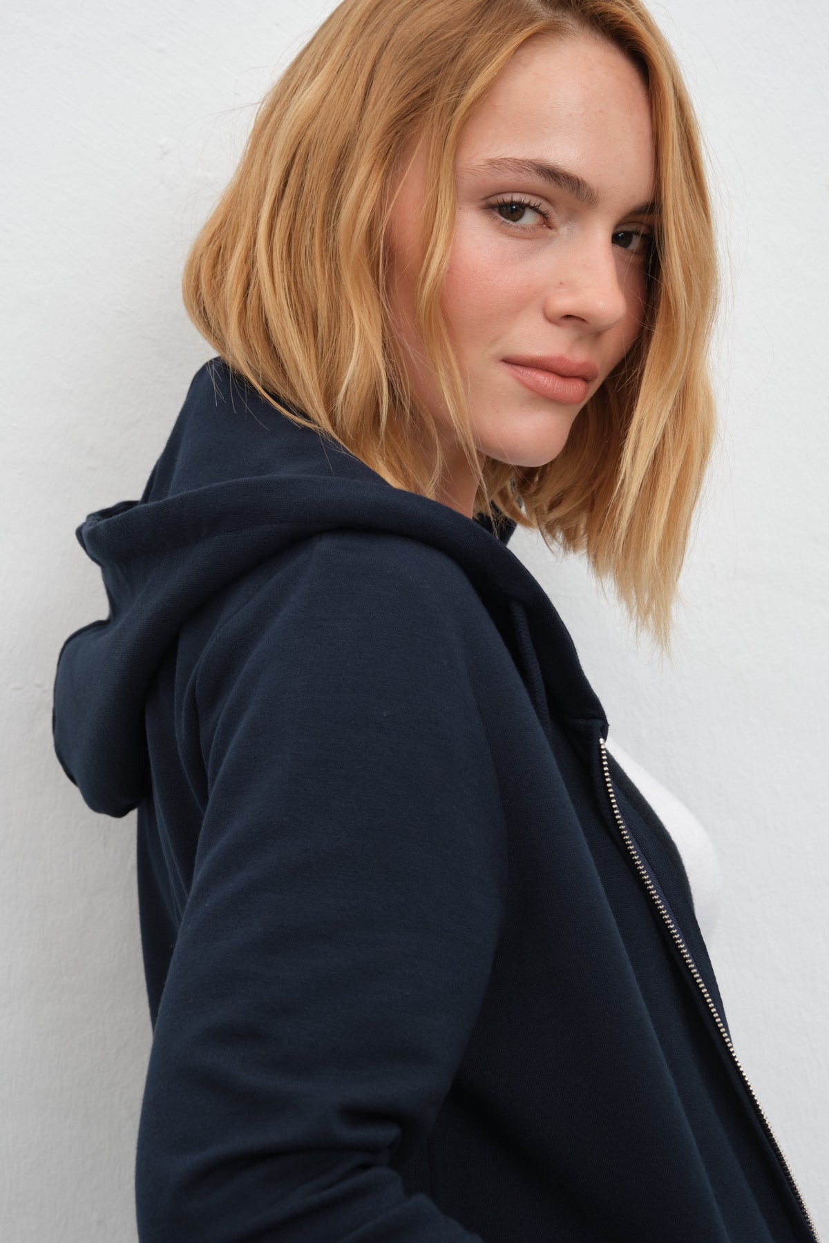 SuperSoft Modal Fleece Fermuarlı Unisex Hoodie