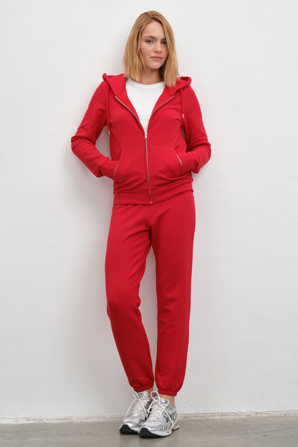 SuperSoft Modal Fleece Fermuarlı Unisex Hoodie