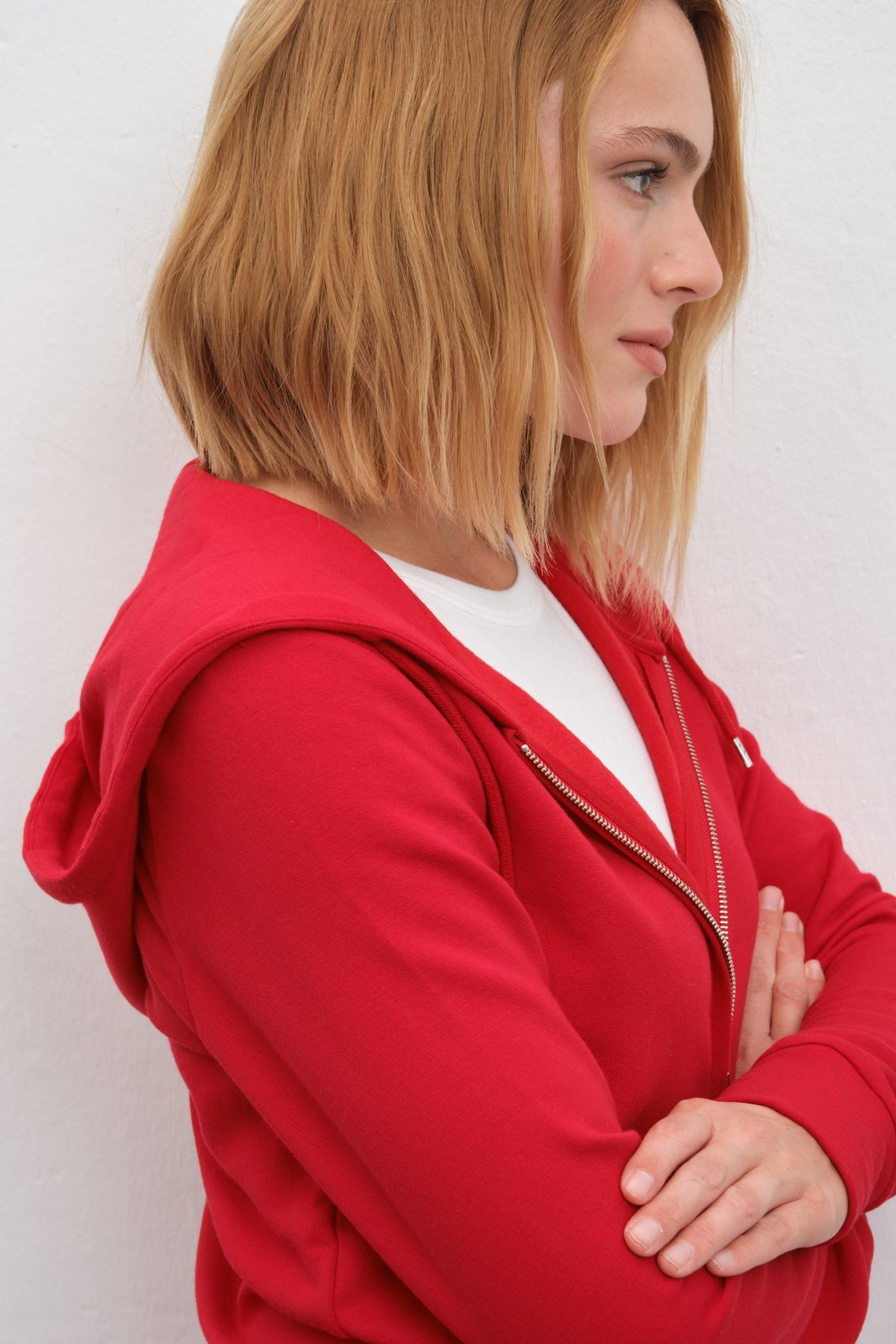 SuperSoft Modal Fleece Fermuarlı Unisex Hoodie