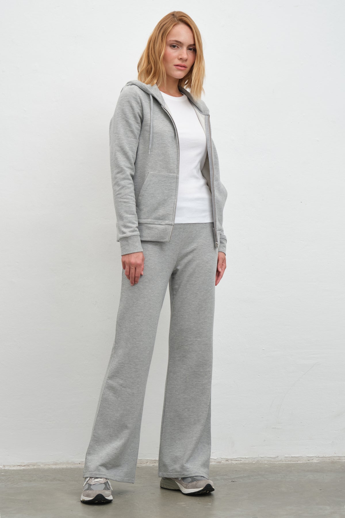 SuperSoft Modal Fleece Bol Paçalı Eşofman Altı