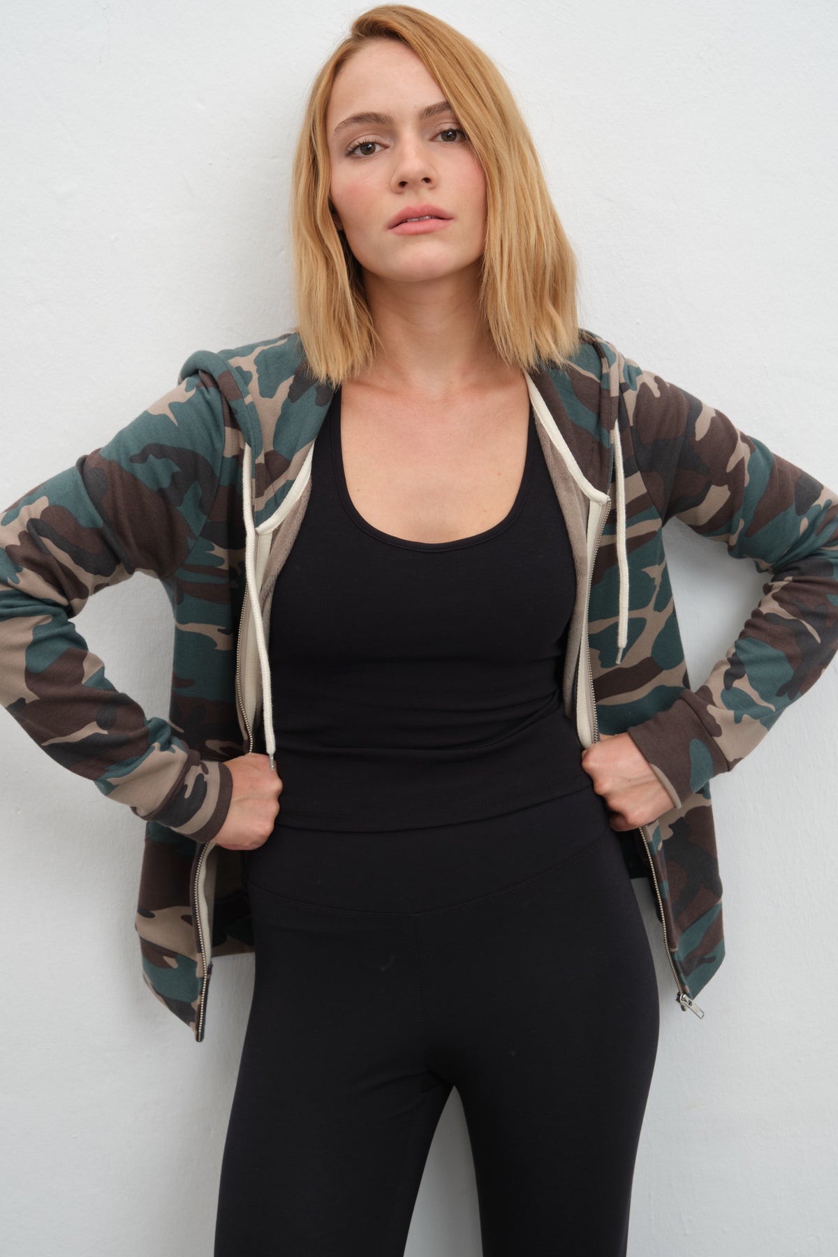 SuperSoft Modal Fleece Fermuarlı Unisex Hoodie