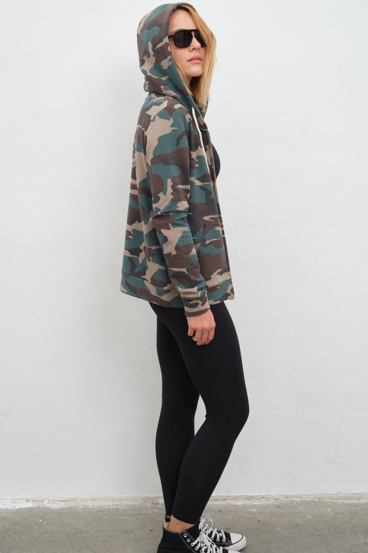 SuperSoft Modal Fleece Fermuarlı Unisex Hoodie