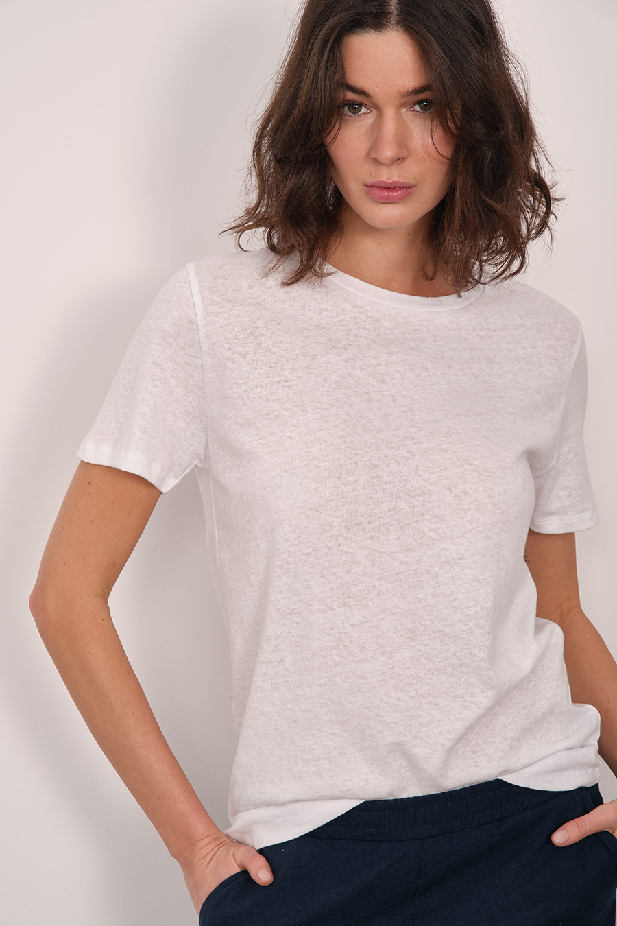 Cotton Linen Unisex T-shirt