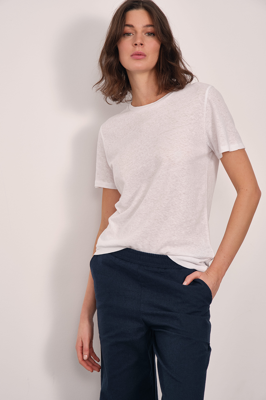 Cotton Linen Unisex T-shirt