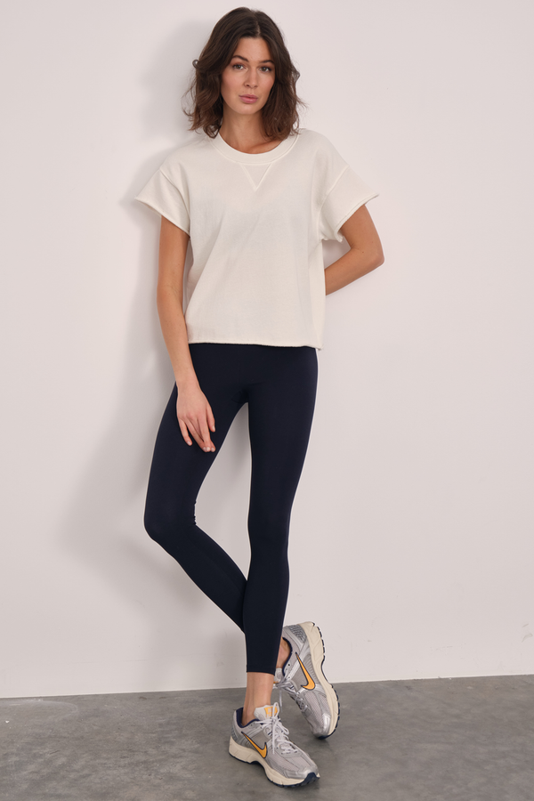 tru. Kadın Garment-Dyed Cropped Sweatshirt - truproject.net