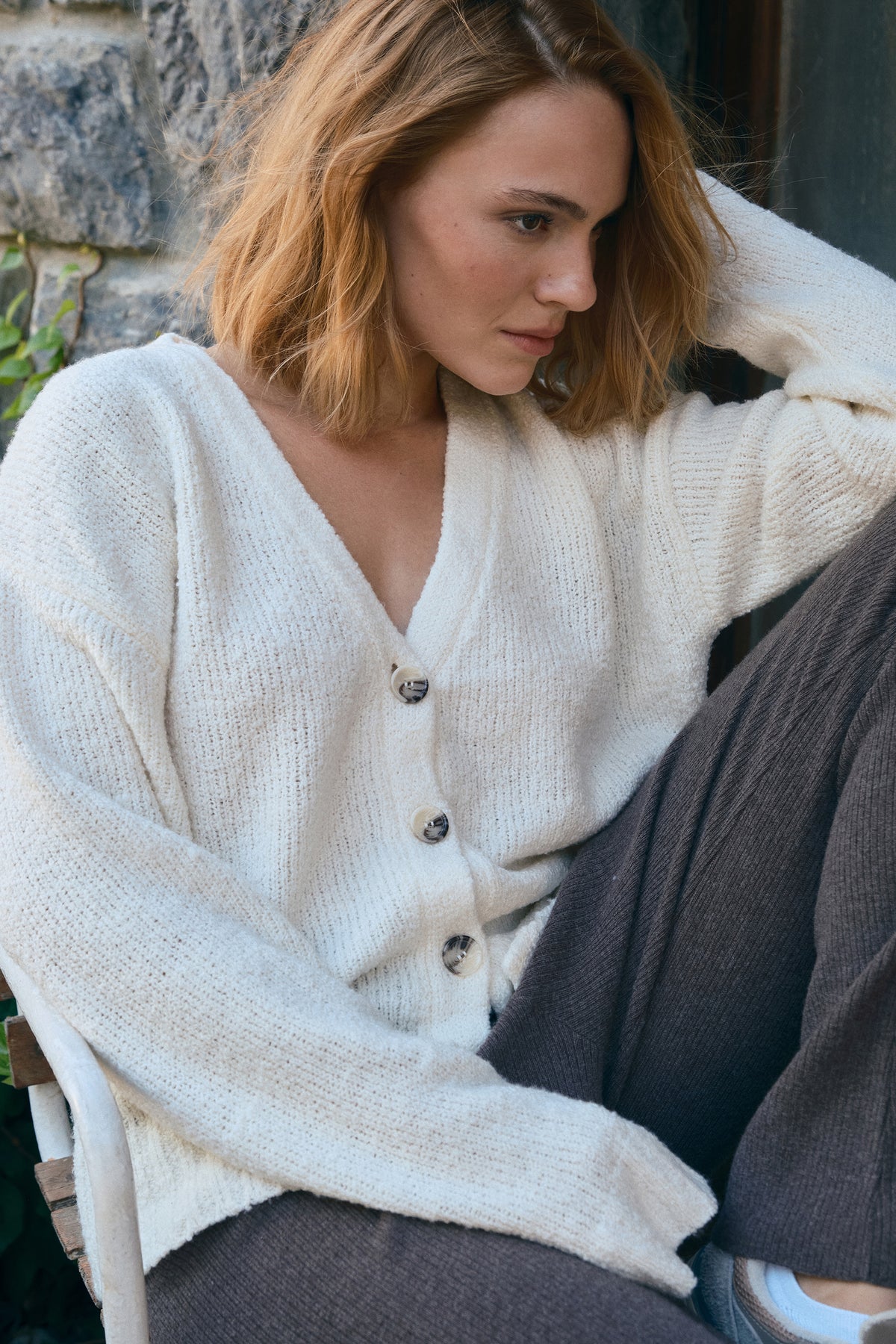 Teddy Merino Silk Hırka