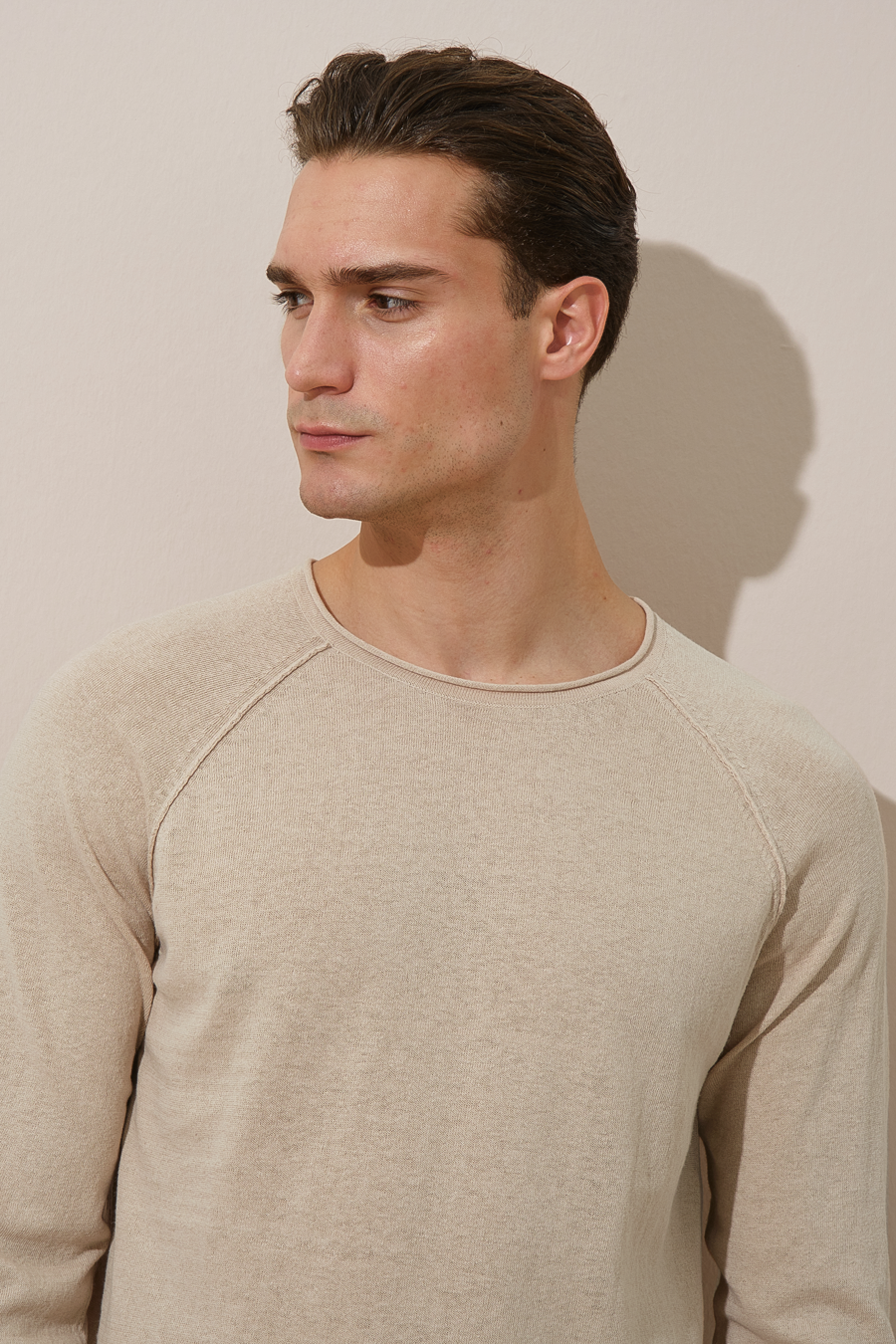 Reglan Kollu Cotton Linen Lightweight Unisex Triko