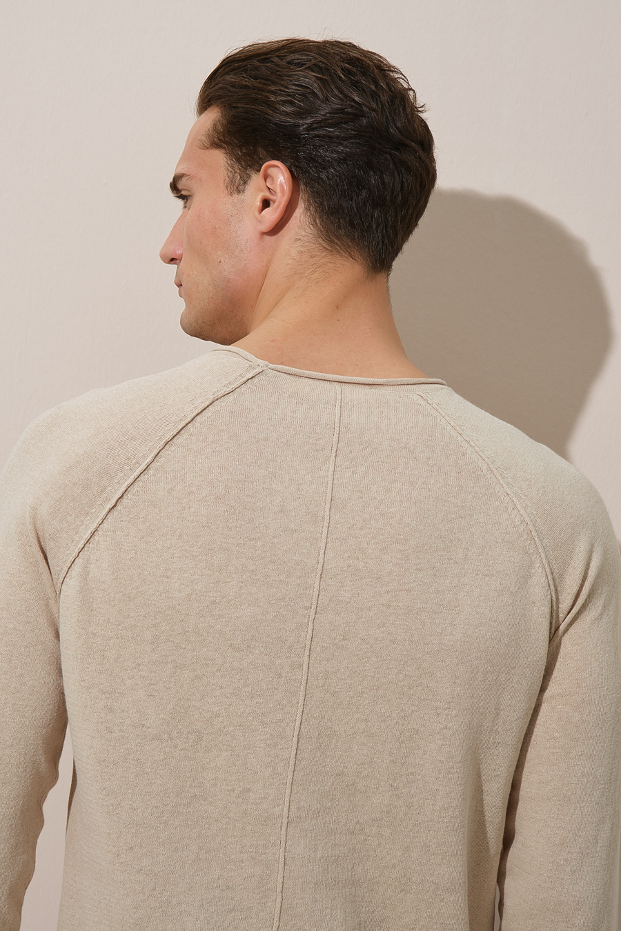 Reglan Kollu Cotton Linen Lightweight Unisex Triko