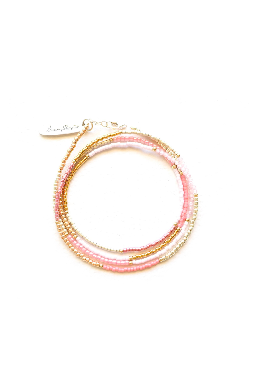 Milo Wrap Bracelet / Rose