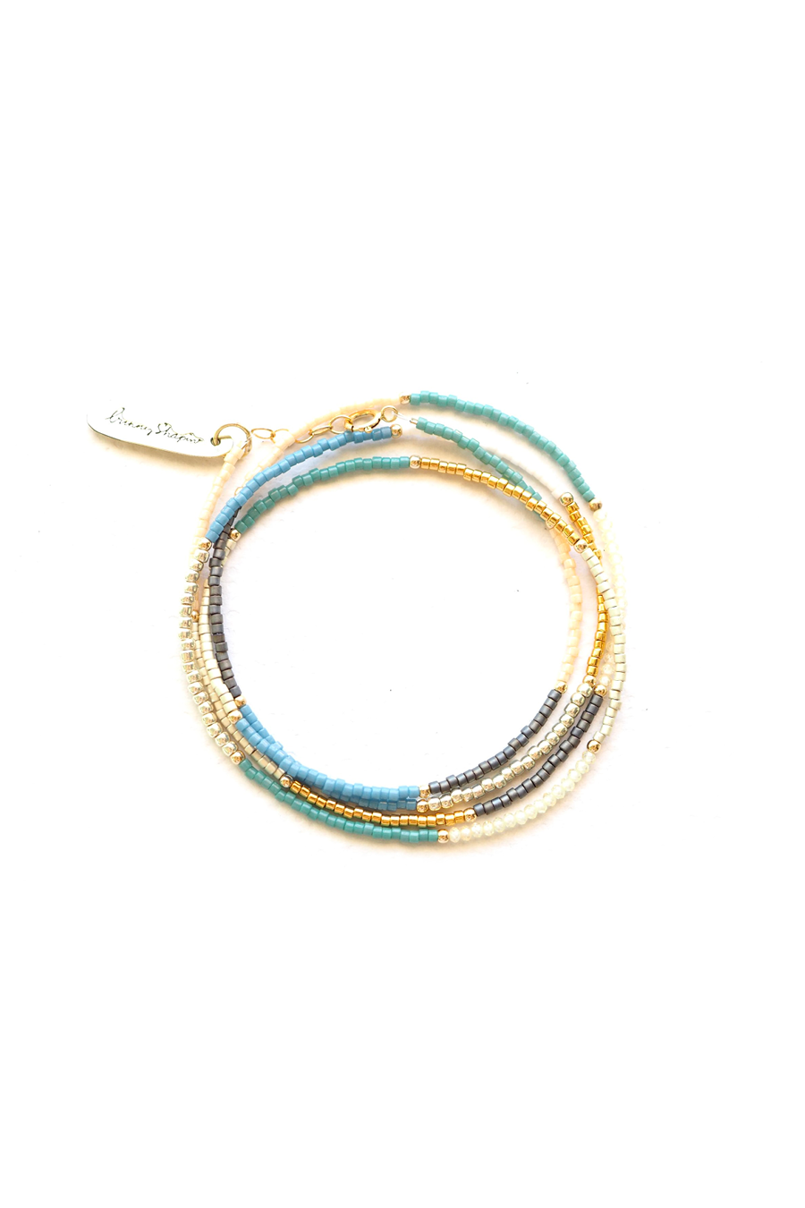 Milo Wrap Bracelet / Sage Multi