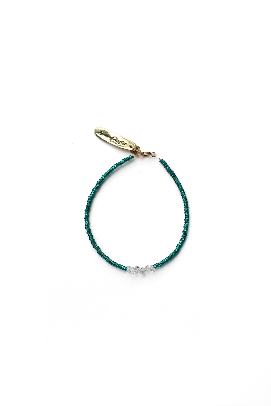 Emerald Herkimer Single Bilezik