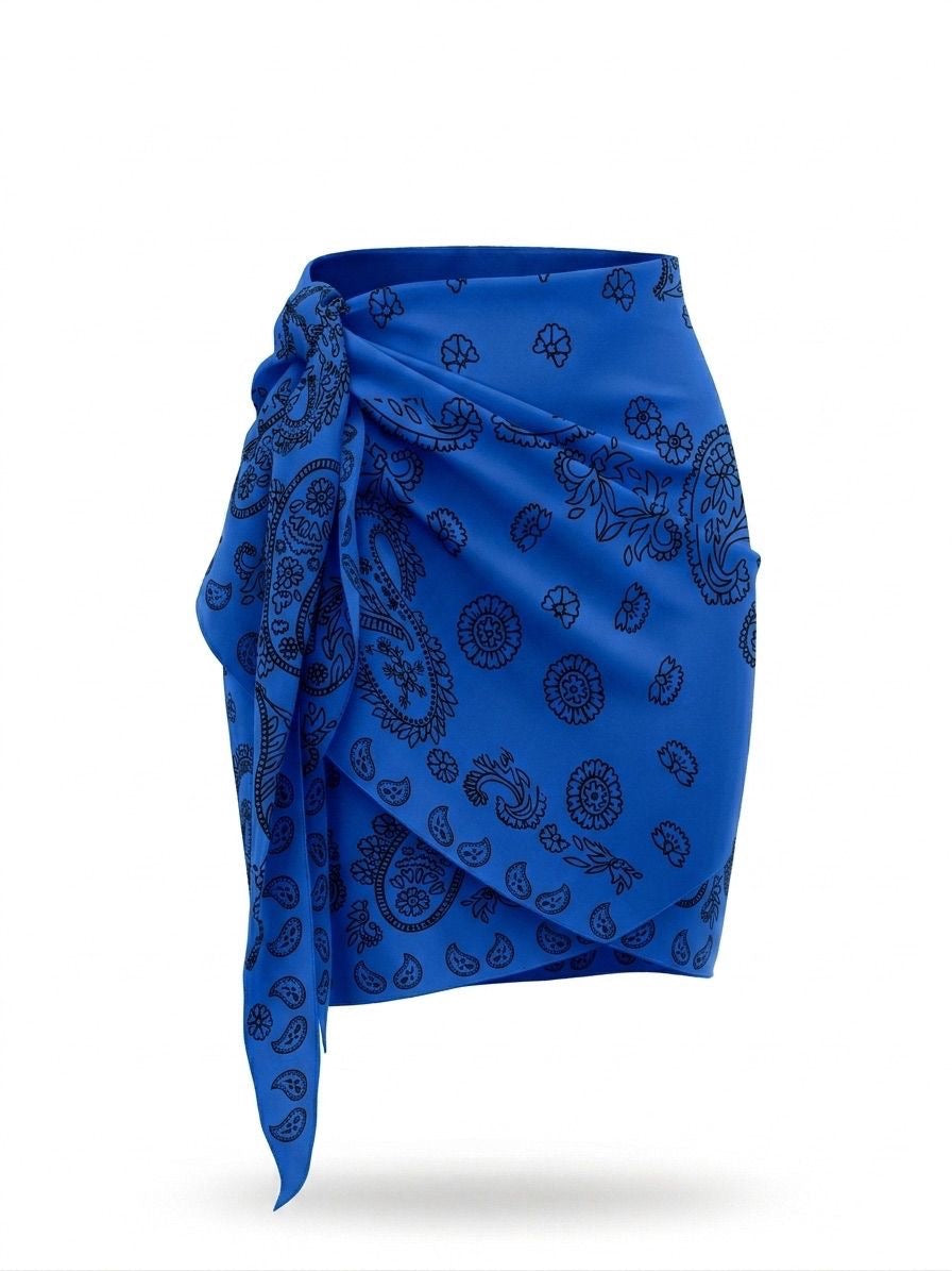 Jutsack Mini Wrap Pareo - Cobalt
