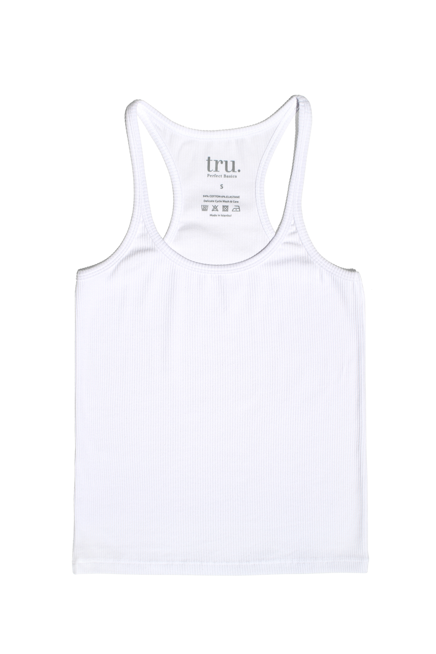 Sporcu Sırtlı Ribanalı Cotton Atlet