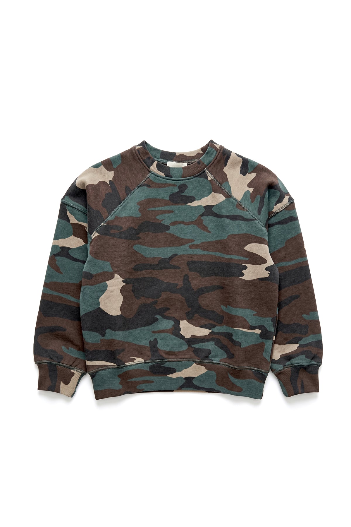 SuperSoft Modal Fleece Reglan Kollu Çocuk Sweatshirt