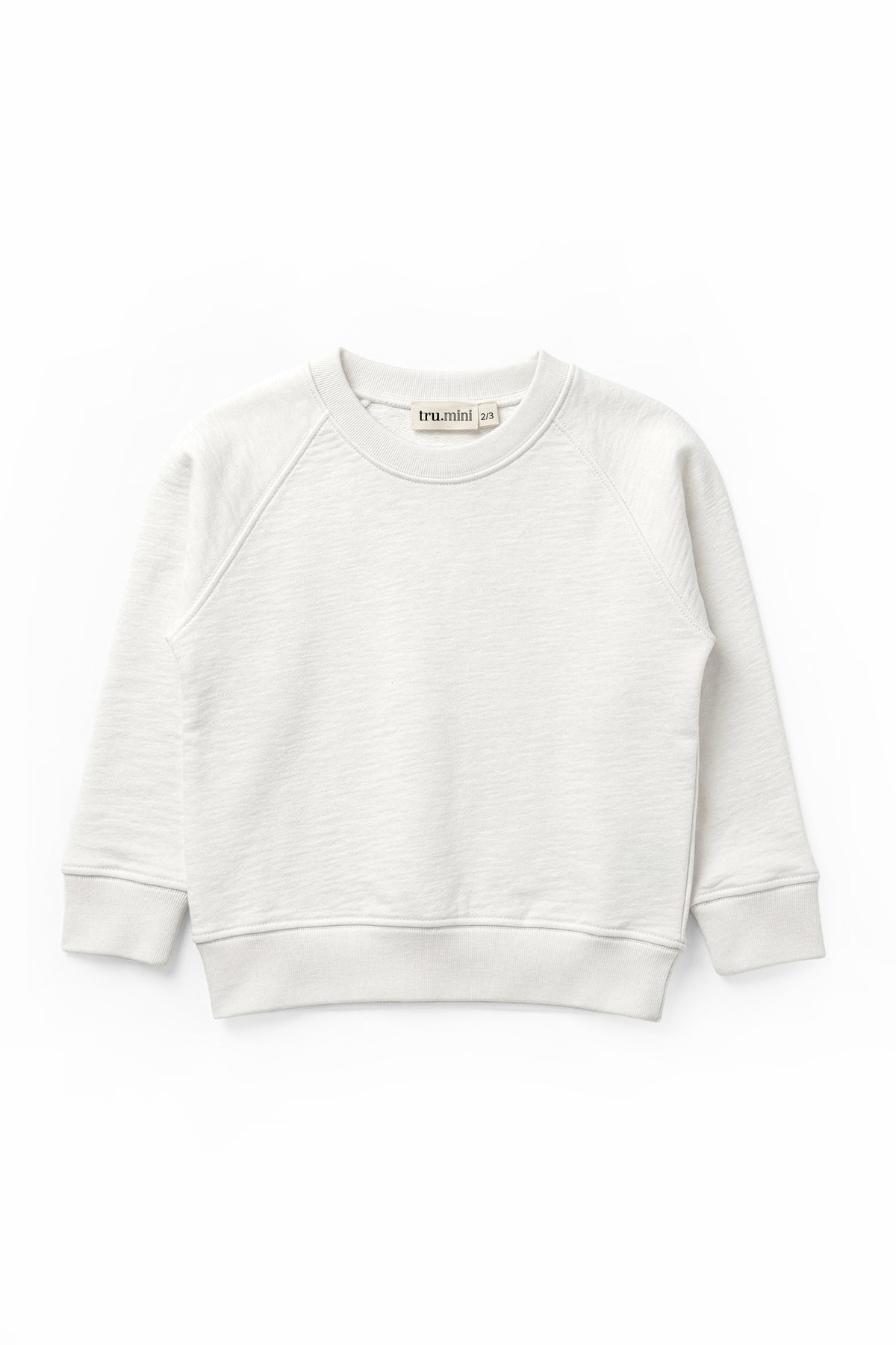 Flamlı Cotton Reglan Kollu Çocuk Sweatshirt