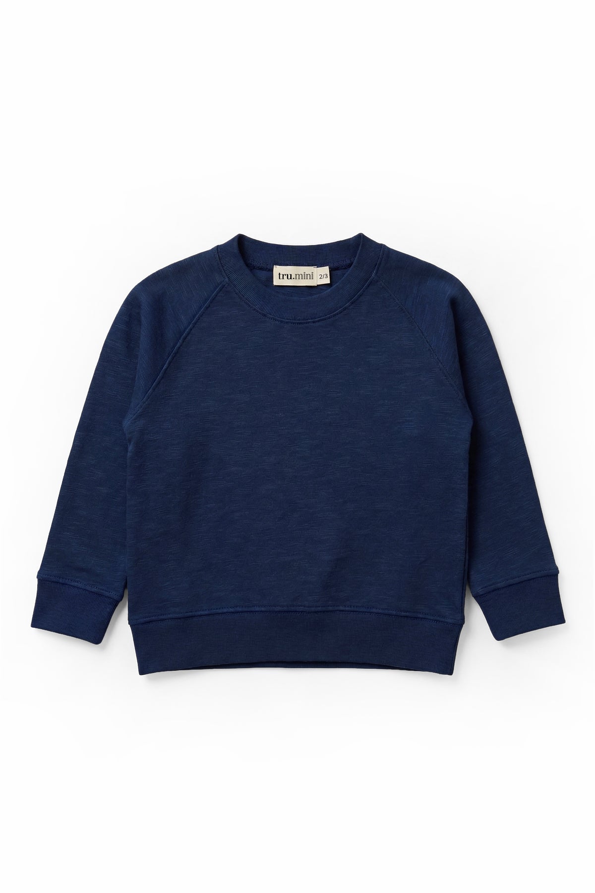 Flamlı Cotton Reglan Kollu Çocuk Sweatshirt