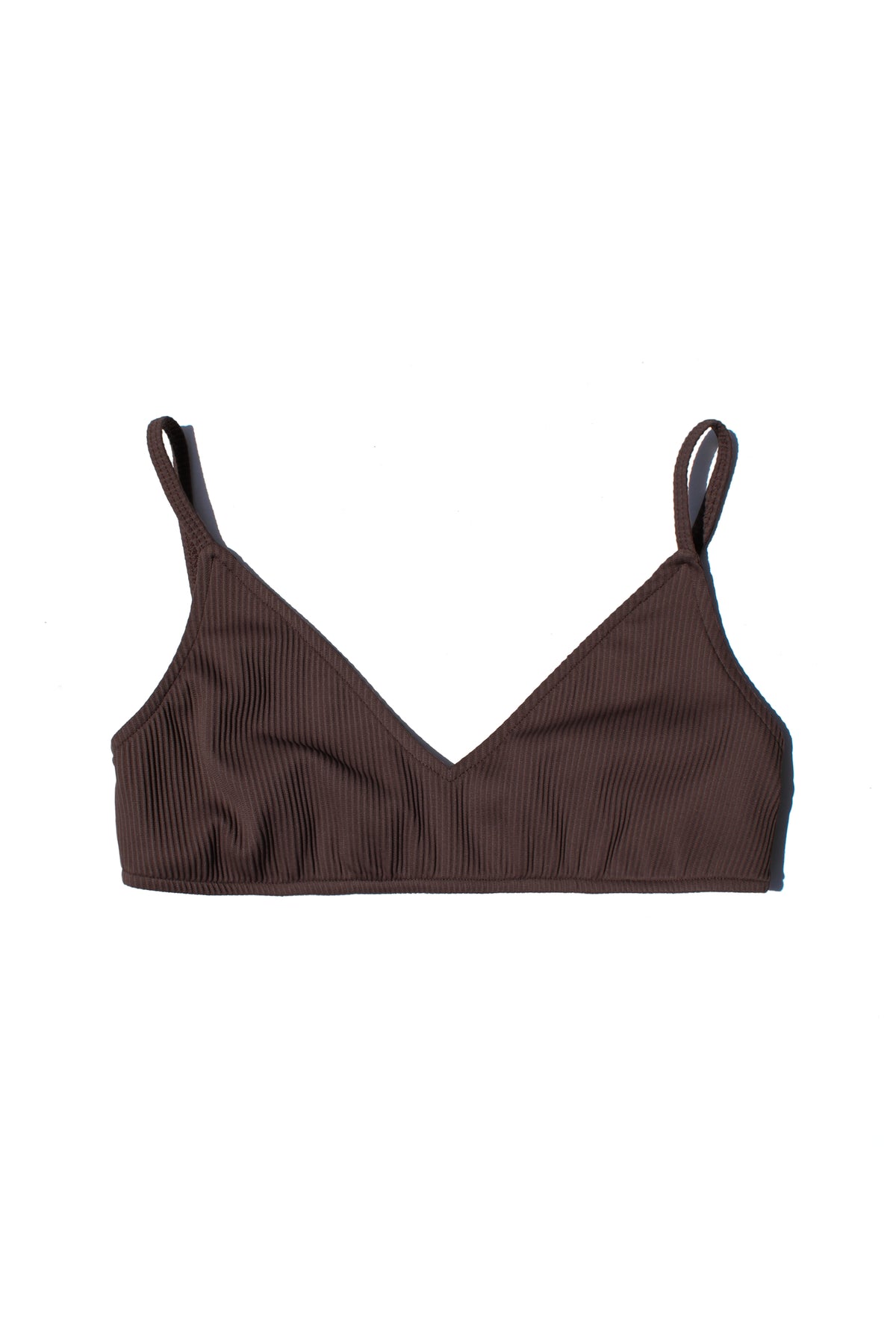 Signature V Kesim Bralette Bikini Top